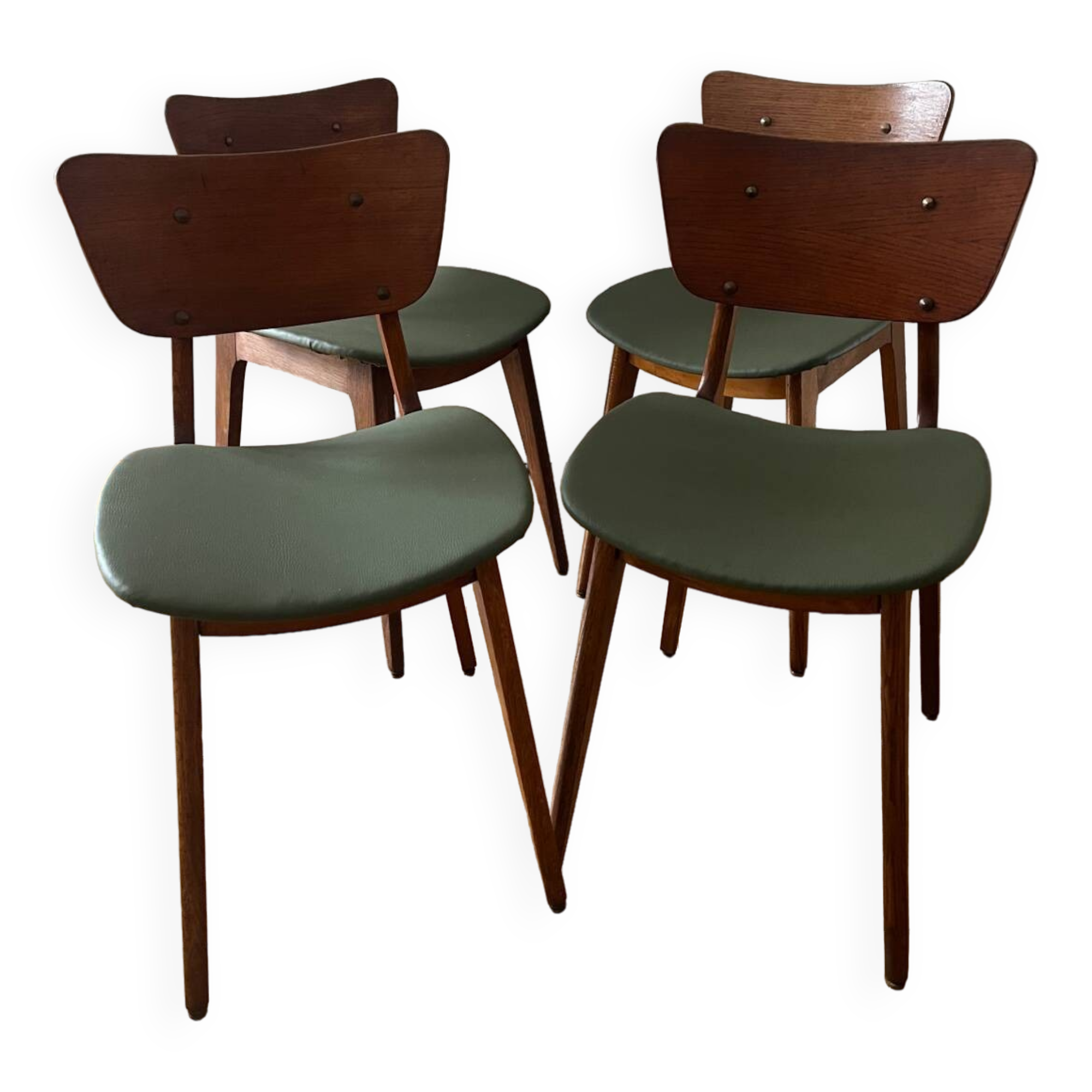 Set of 4 50s chairs