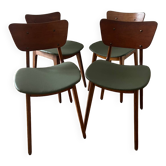 Set of 4 50s chairs