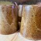 6 mugs in vintage stoneware