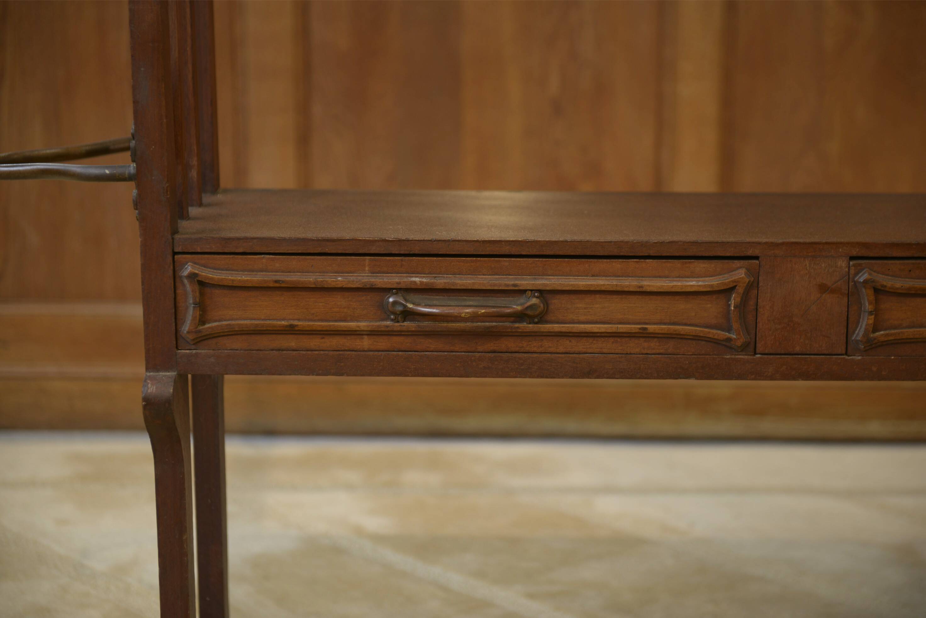 Mahogany cabinet Art Nouveau 1900s