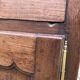 Antique Louis XV low chestnut sideboard with 2 doors and 1 drawer.