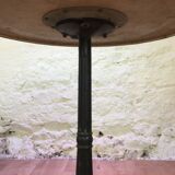 Parisian bistro table cast iron foot