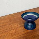 Bougeoir en poterie vintage d'Allemagne de l'Ouest de KMK Keramik Manufaktur Kupfermühle, années 1970