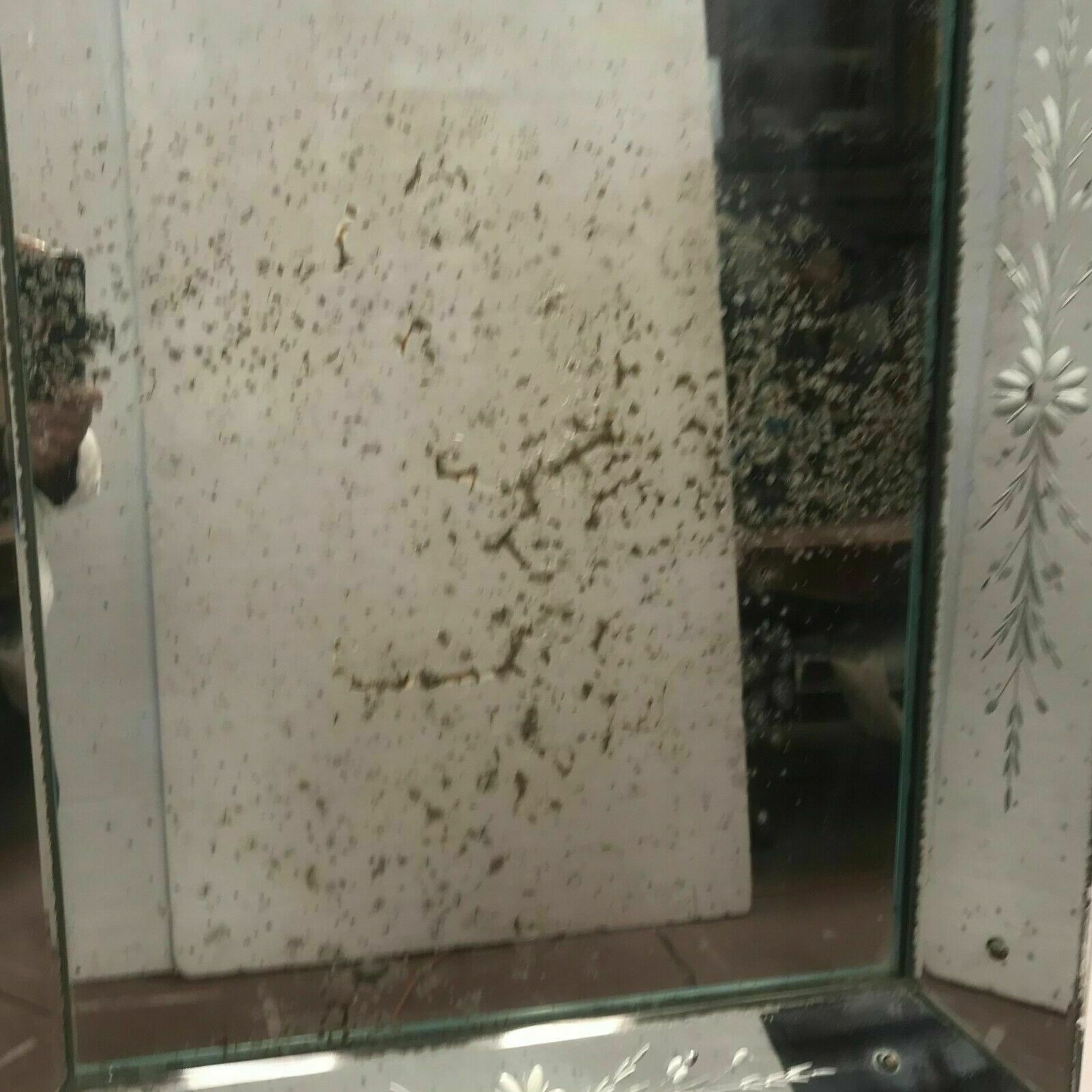 Mirror with closed walls of Murano style XX century