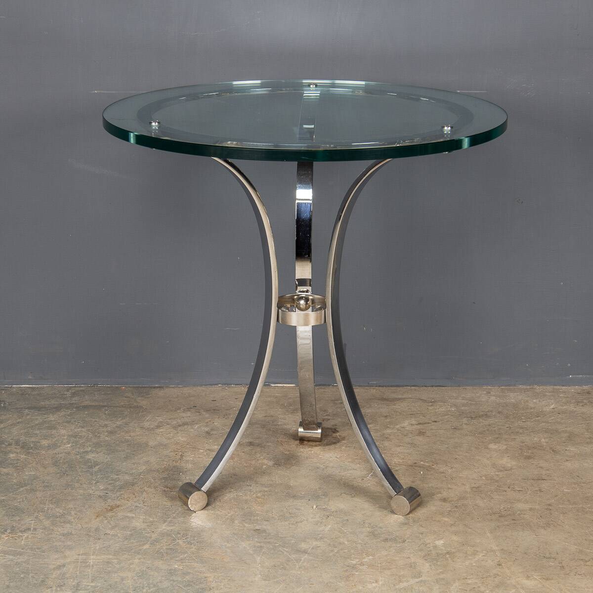 A set of four bar tables from the waldorf hotel, new york c.1940