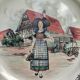 Large dish Obernai Sarreguemines