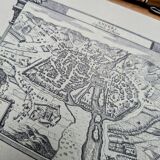 Printed in 1970, Angers, capital of Anjou.