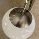 Vintage Peill & Putzler globe pendant lamp