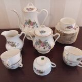 Antique café or tea service, 21 pieces - Limoges