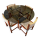 Roche Bobois table and chairs