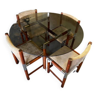 Table et chaises Roche Bobois