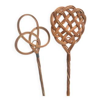 Rattan rug swatter