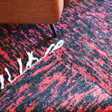 Large wool carpet 155x260cm