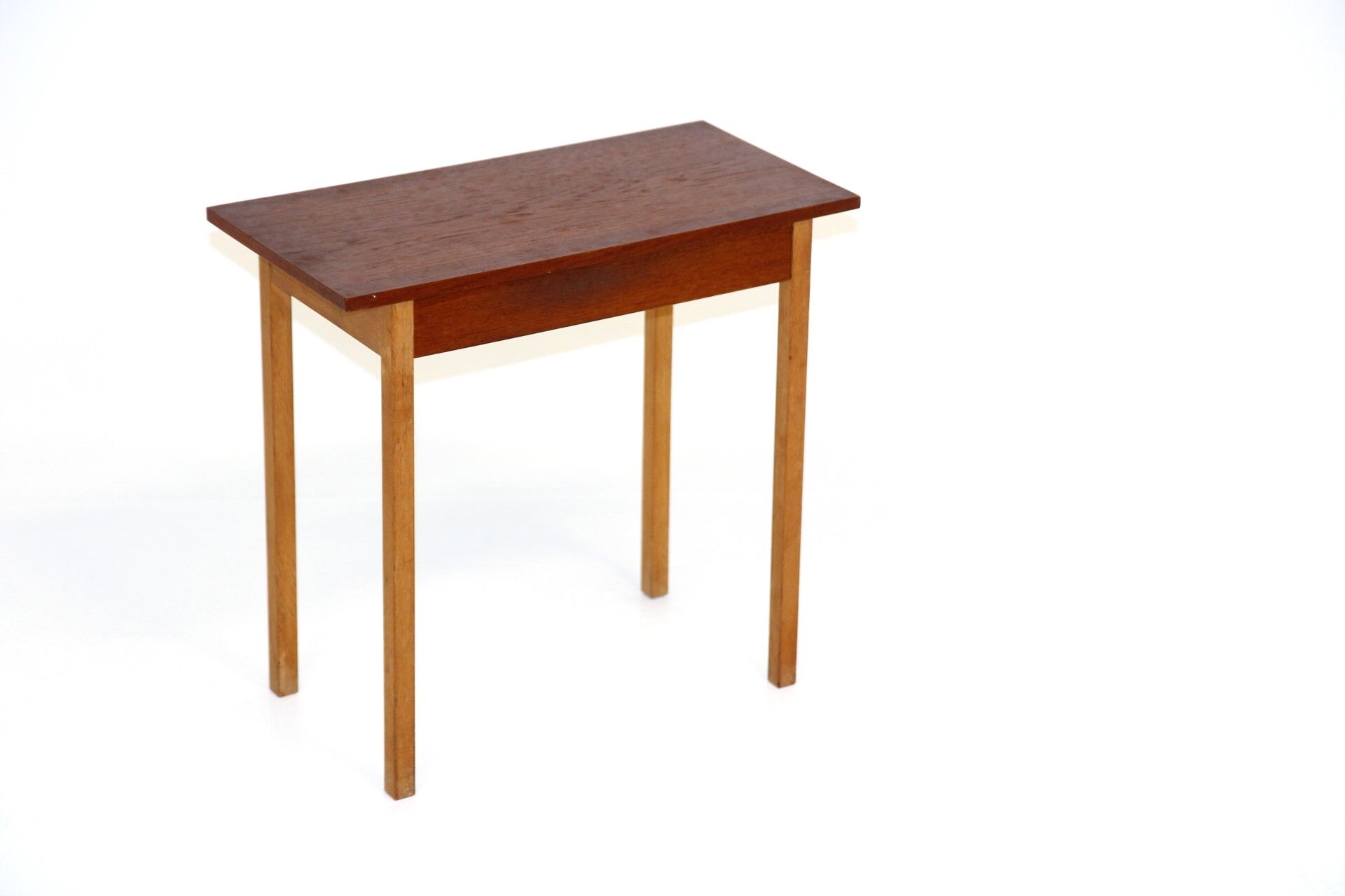 Teak bedside table, Glas & Trä, Sweden, 1960