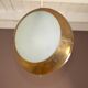Stilnovo Pendant Lamp Model "1205" 1960s, Vintage 1960s Brass Chandelier