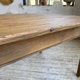 50s pine and oak farmhouse table 2.5m