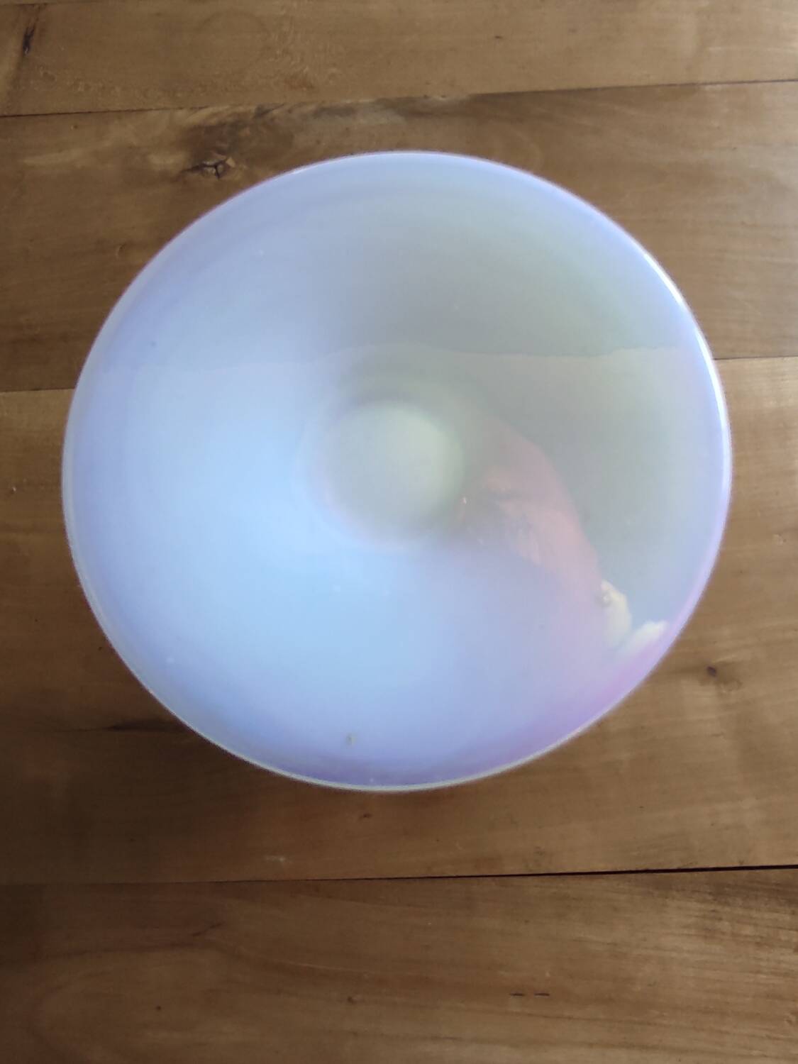 Opaline glass vase
