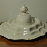 Vegetable soup tureen lid Moustiers 18th century South France