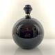 Black opaline ball lamp foot