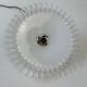 Vintage opaline lace pendant light, 25.5 cm