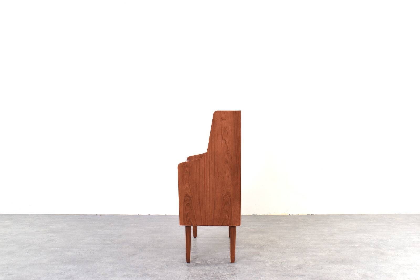 Mid-Century Danish Teak Secretary, 1960s.