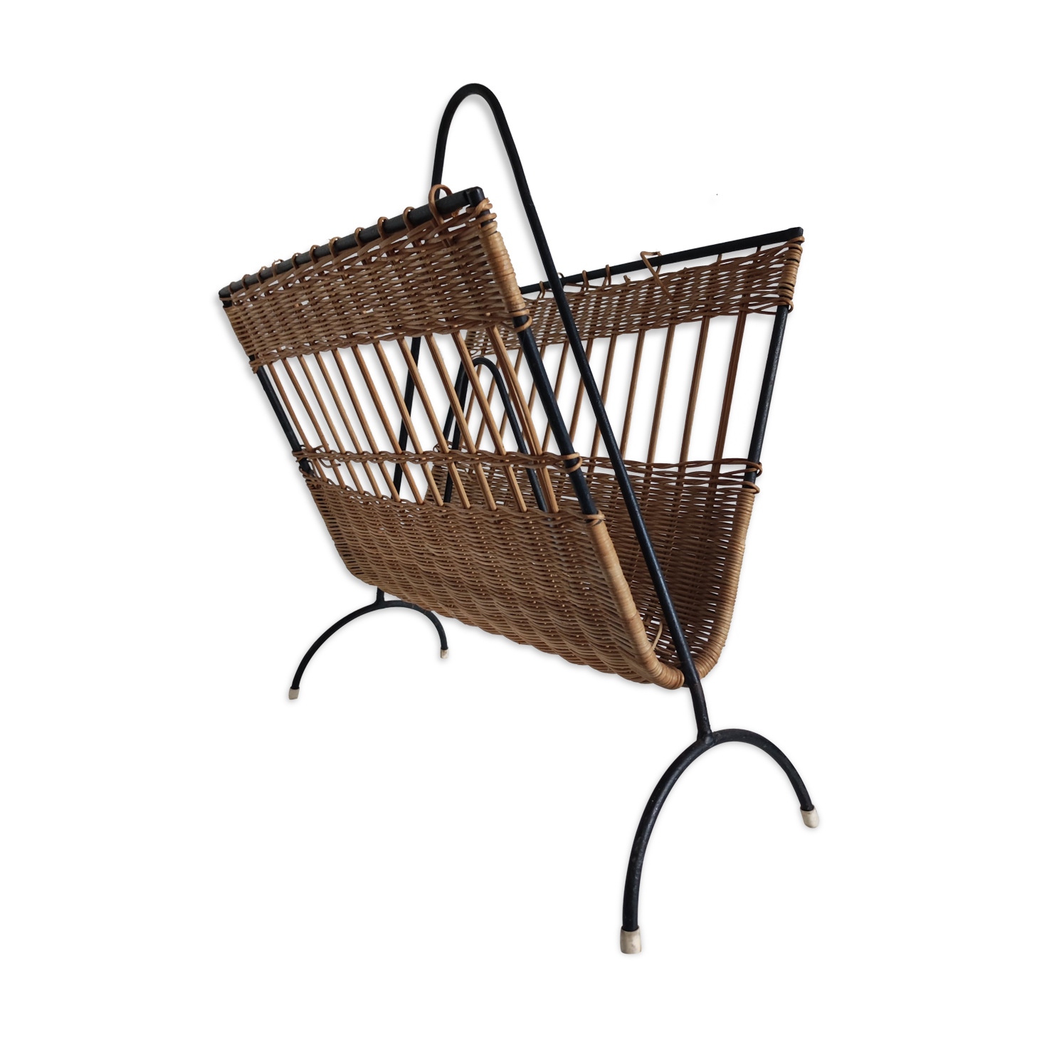 Door reviews steel wire rattan modernist vintage 50 s