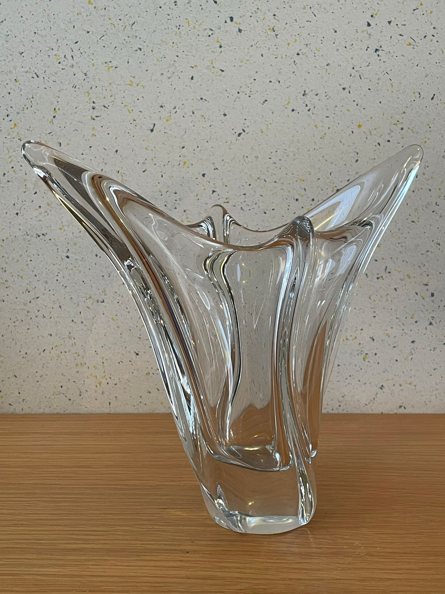 Sculptural vase Daum