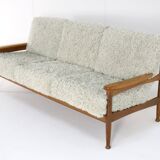 Set van designer bank + 2 fauteuils 'Sliedrecht' - opnieuw bekleed
