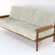 Set van designer bank + 2 fauteuils 'Sliedrecht' - opnieuw bekleed