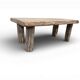 Vintage coffee table in sturdy wood / coffee table
