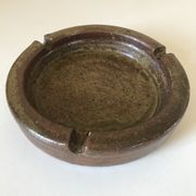 Ashtray in vintage stoneware 60s