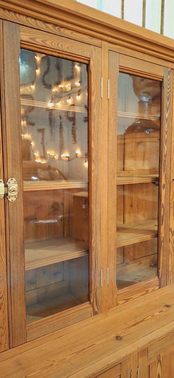Antique apothecary cabinet