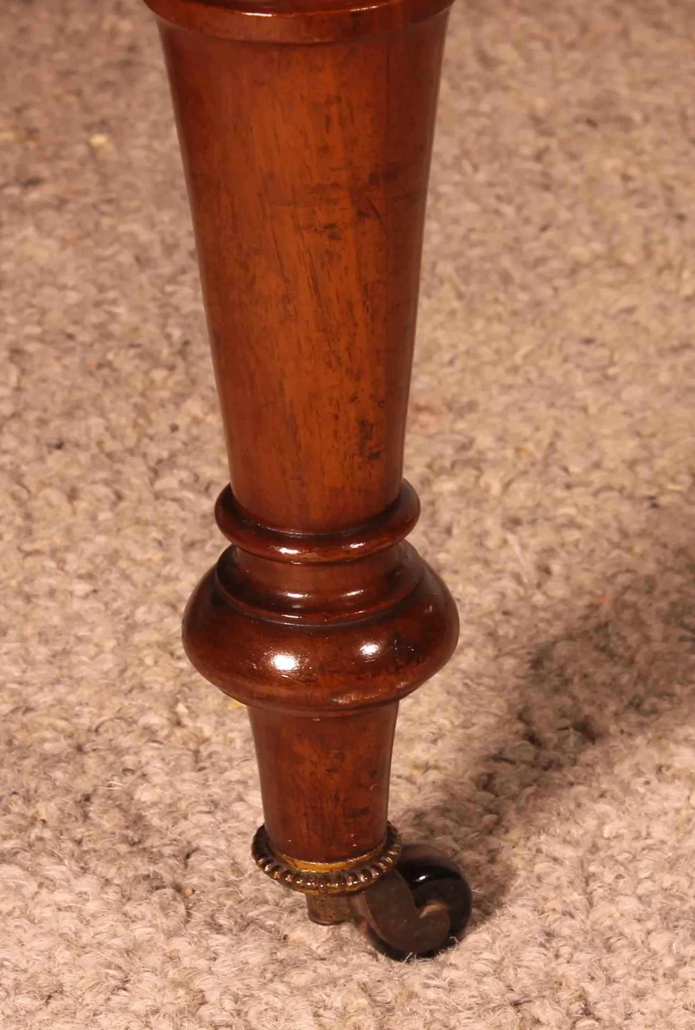 banquette en acajou du 19° siècle - Angleterre