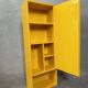 Vintage yellow medicine cabinet – olaf von bohr – gedy italy