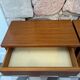 Pair of bedside tables with tapered legs, 1960s/70s
