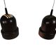 Philips - NWS series - pendant lamps (2) - cylinder pendant lamp - brown -