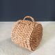French Mediterranean Low Rope Stool from Audoux Minet, 1940s