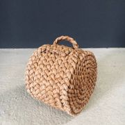 French Mediterranean Low Rope Stool from Audoux Minet, 1940s