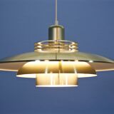 Suspension danoise en laiton, années 1960