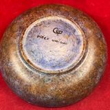 Contemporary hollow dish with celtic decoration