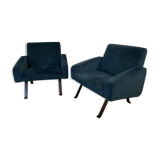 Pair of 740 armchairs by Joseph André Motte for Steiner