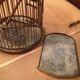 18th century brass Parrot cage