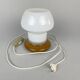 Vintage Glass and Ceramic Table Lamp by Ivan Jakeš, 1960's