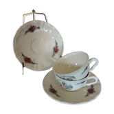 Saucer cup set - Sarreguemines - Obernai