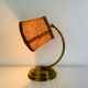 Lampe laiton art déco, années 40 