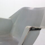 416 fiberglass shell armhair by Wim Rietveld & Andre Cordemeyer for Gispen, 1950