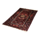 Vintage handwoven Hamadan oriental rug, Middle East, 1960s.