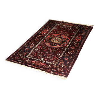 Tapis oriental Hamadan vintage tissé à la main, Moyen-Orient, années 1960