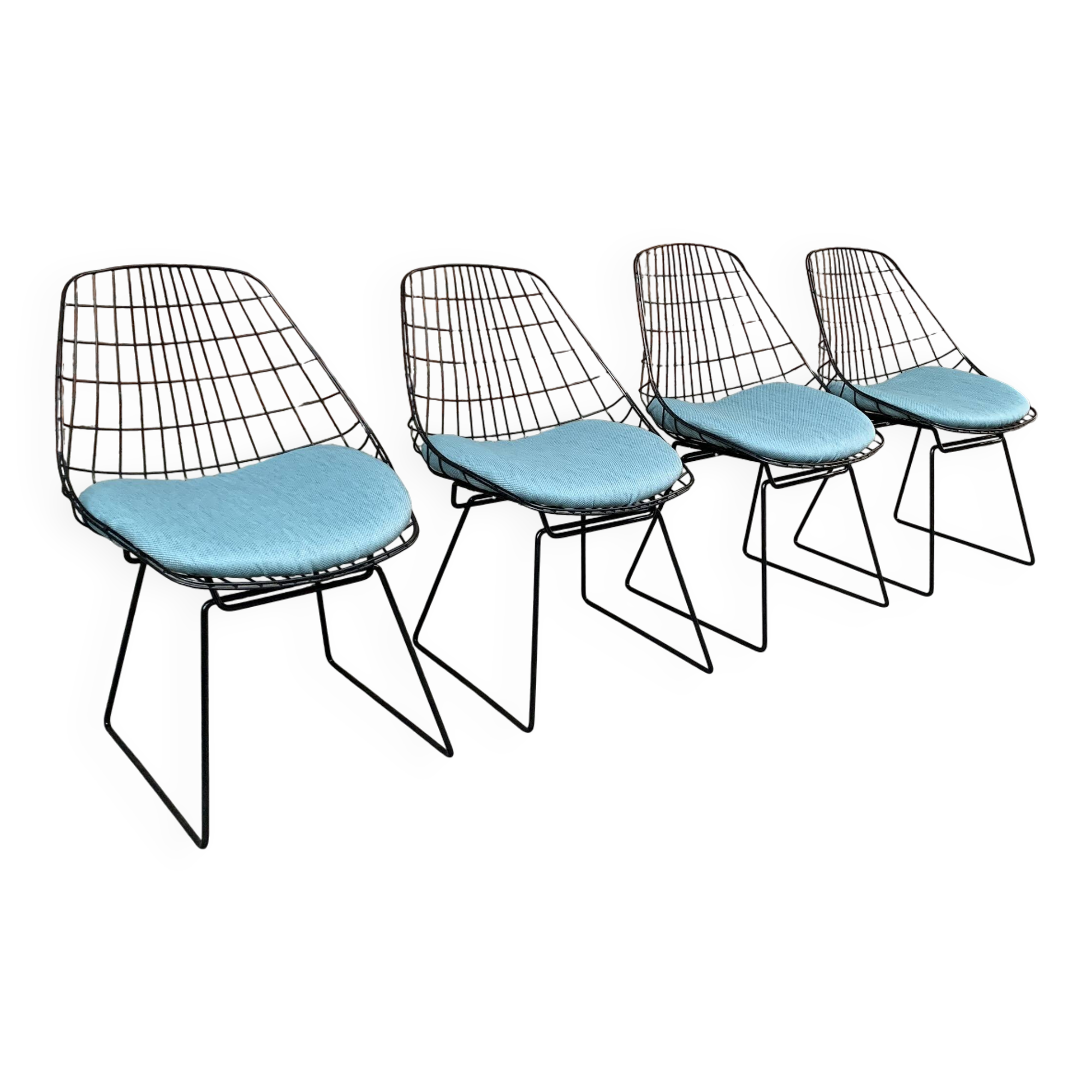 Four SM05 Chairs by Cees Braakman for Pastoe, 1960