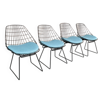 Four SM05 Chairs by Cees Braakman for Pastoe, 1960